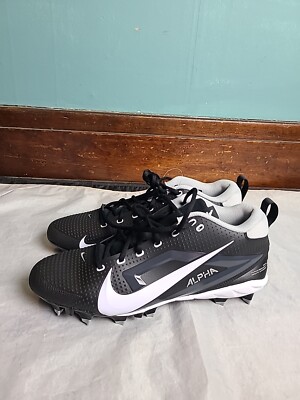 Nike Alpha Menace 4 Varsity TB P Football Cleats Mens US 13 White