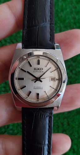 NICE & RARE VINTAGE CITIZEN EXD PARAWATER MANUAL WIND 21 JEWELS JAPAN WATCH - Picture 3 of 7