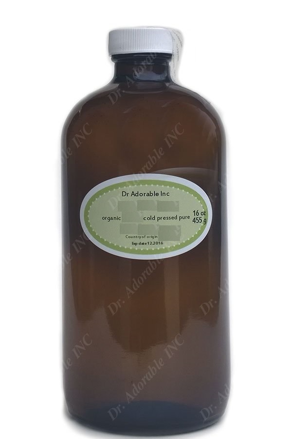 16 OZ WALNUT OIL GLASS BOTTLE BEST OIL ORGANIC COLD PRESSED 100% PURE REFINED 
