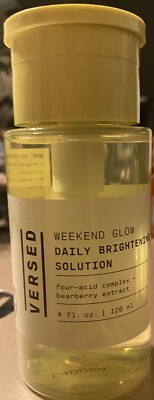 Versed Weekend Glow Daily Brightening Toner Solution 4 fl oz 