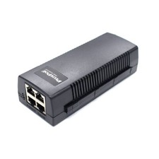 Dual Ports Gigabit Power Over Ethernet Injector Adapter 35 Watts Max with 2 P...