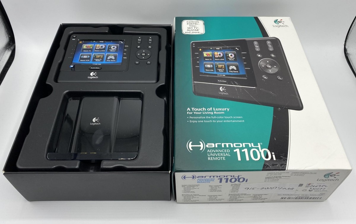 Logitech Harmony 1100 リモコン Amazon.com: Logitech Harmony 1100 Universal Remote with