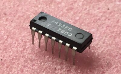 7493PC , Binary Counter, Asynchronous, Neg. Edge Trig. , 3-Bit, Up Direction
