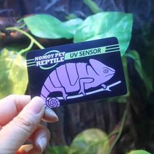 Reptile UVB Sensor - Photochromic UV Tester - Use over 500 Times, Reusable