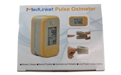 Medlinket Pulse Oximeter CE Approved. Pulse rate and Oxygen saturation