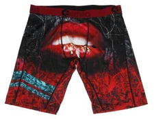 Ethika the Staple KILLER LIPS Gold Abstract Men's Long Boxer Briefs Mn's XL NWT
