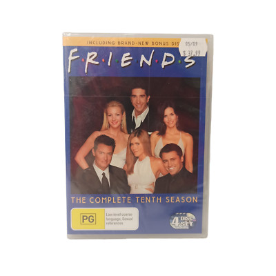Friends Complete Season 10 (DVD) American TV Series Sitcom Drama Comedy Buddy