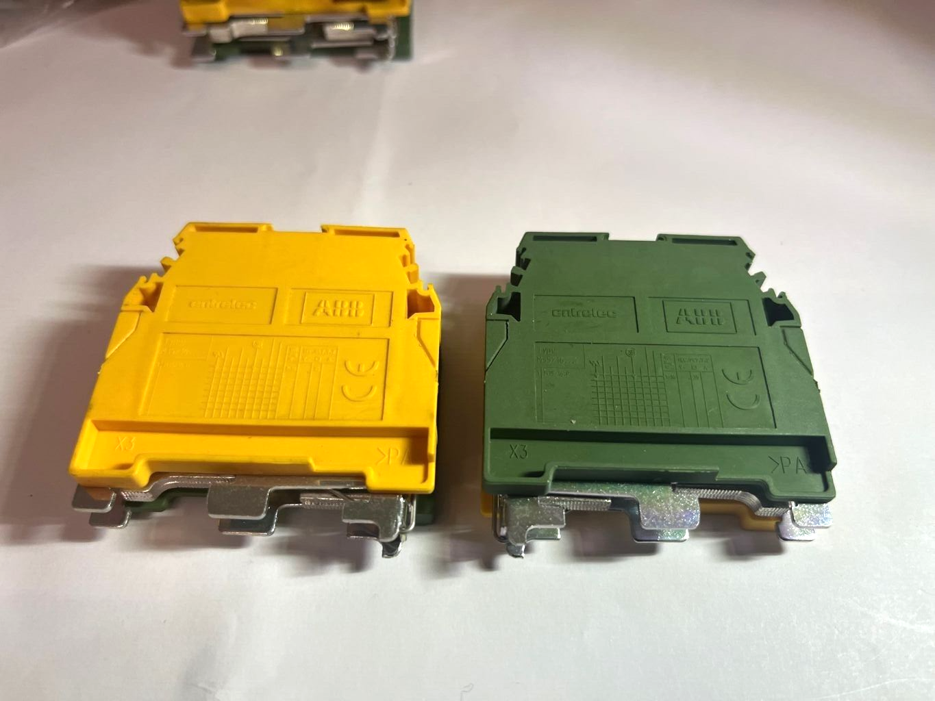 ABB Entrelec 1SNA165111R1400, M35/16.P Terminal Blocks Ground 1 off
