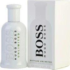 HUGO BOSS BOTTLED UNLIMITED EAU DE TOILETTE SPRAY FOR MEN 3.3 Oz / 100 ml NEW!!!