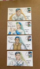 US FDC Collins Hand-Painted #4080-83 Set 4 Baseball Sluggers  2006