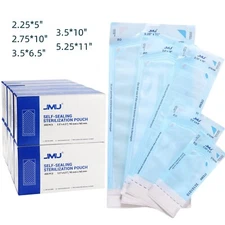 Up to 4000pcs Sterilization Bag Pouches Medical Self Seal Pouch Dual Indicator