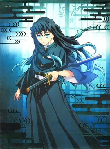 Tapestry Wall scroll] Muichiro Tokito Demon Slayer B2 size from