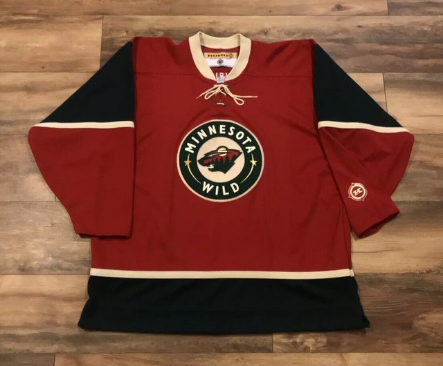 Minnesota Wild Vintage Original Koho Alternate Lace Up NHL Hockey