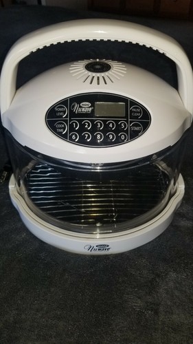 nuwave mini infrared oven white model 20101