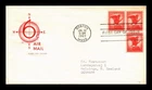 Dr Jim Stamps 6C US Air Mail 1963 First Day Cover House of Farnam Cachet