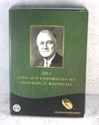 2014 FDR Coin & Chronicles Set Silver Medal Proof Dime Presidential $1