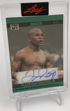 FLOYD MAYWEATHER AUTO RARE/7 Card 2023 Leaf Pro Set Signed PRO BOXING CHAMPION