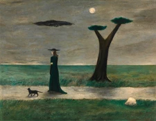 Gertrude Abercrombie: The Stroll 22x30 Archival Quality Fine Art Print