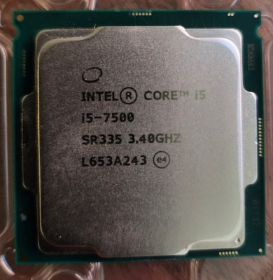 Intel Core i5-7500 Processor (3.4 GHz, 4 Cores, LGA 1151) - SR335
