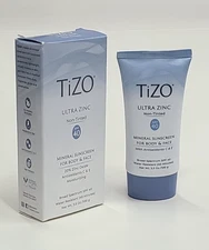 Tizo Ultra Zinc Non Tinted Mineral Sunscreen For Face & Body 3.5 oz
