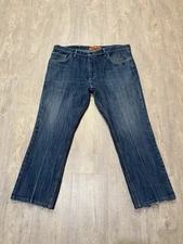 Wrangler FR Jeans Men 40x30 Blue Flame Fire Resistant Pants Denim Workwear CAT2