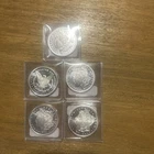 LOT OF 5, 1 OZ. SMI "LADY LIBERTY" .999 SILVER ROUND. Invest!