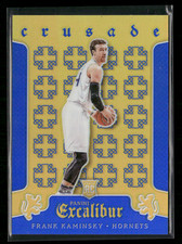 2015 Panini Excalibur #89 Frank Kaminsky Crusade Blue Prizm /199 RC Rookie