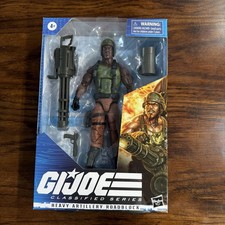 Hasbro G.I. Joe Classified Series - Heavy Artillery Roadblock 6  Action...