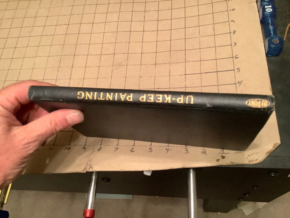 1923 DuPont Principals Practices up Keep Painting Paint Chip Book Old Vtg 1st Ed - Image 2 of 4