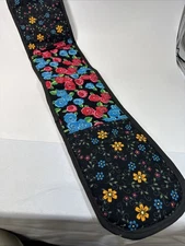 Wrap Around Oven Mitt Pot Holder 33” Flowered Pattern