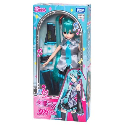 Licca-chan Hatsune Miku Collaboration Model Fashion Doll Future Vocaloid New