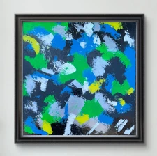 Original Art Magnetic 20x20 Canvas Expressionism Abstract Design Home Art