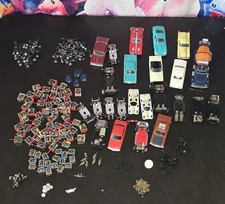 Vintage lot IDEAL MOTORIFIC Car Bodies, Chassis and motors Parts 1966 untested