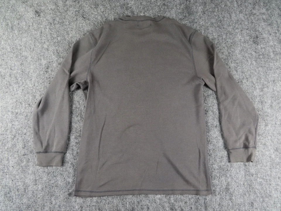 Camisa De Colección No Fear Para Hombres 2XL Gris Estrella Manga Larga Térmica Grunge Patinador Y2K Foto 4 de 4