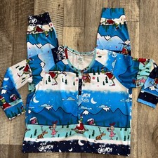 JUSTICE GRINCH Pajamas-size L