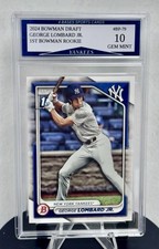 2024 Bowman Draft George Lombard Jr. 1st Bowm...