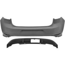 Sport Heckstoßstange für VW Golf 7 (5G1) Vorfacelift Bj.2012-2017 in R20-Optik