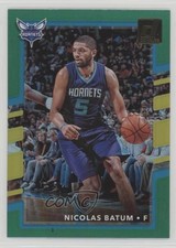 2017-18 Panini Donruss Holo Green & Yellow Laser Nicolas Batum #17 1u0
