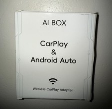 Wireless CarPlay  Android Auto Smart AI Box  Wired to Wireless Adapter