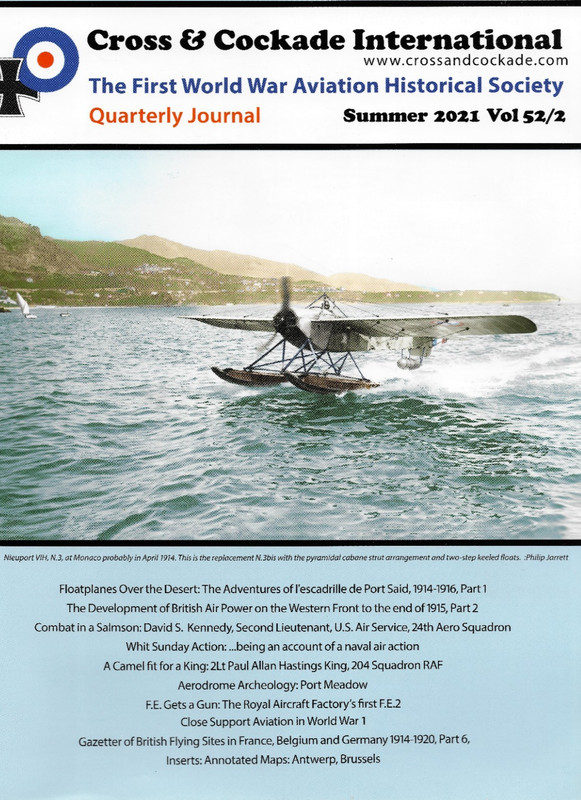 Cross & Cockade International  Vol 52  NO. 2  SUMMER 2021