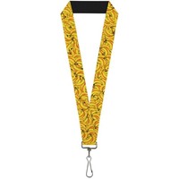 "Buckle-Down Lanyard-1.0\"-Banana Bunches Stacked 22\" X 1\" Multicolor (Us Import)"