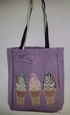 RADLEY London Lavendar Small Tote Canvas Bag New