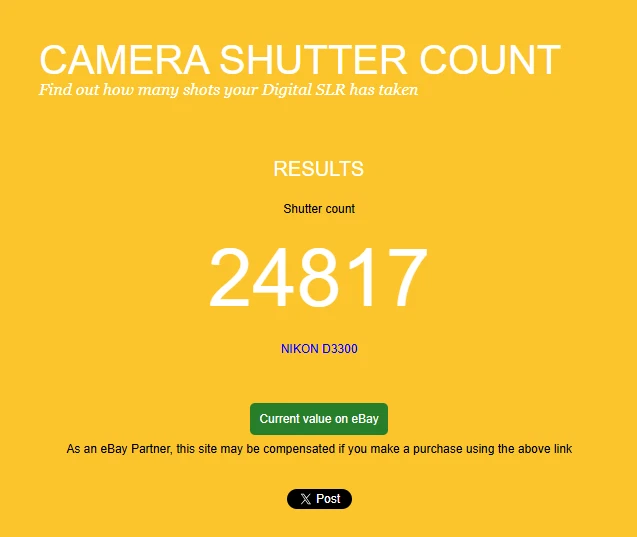 [ MINT] Nikon D3300 24.2MP DSLR Camera w/ AF-S 18-55mm GII Shutter Count : 24820 - Image 3 of 4