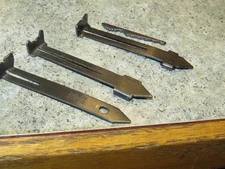 Marbles, Misc. Rear Sights, One w/ Elevator Two w No Elevator, 3", 3/8" Dovetail