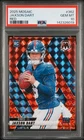 2025 PANINI MOSAIC RED #362 JAXSON DART ROOKIE RC PSA 10