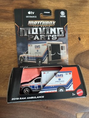 Matchbox Movie Moving Parts RAM Ambulance