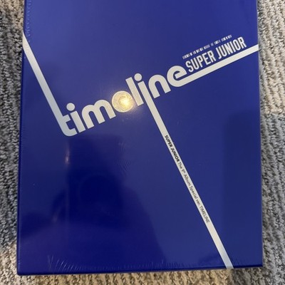 SUPER JUNIOR TIMELINE 9th Special Album (Photobook & CD Set) K-Pop Used Wrapped