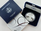 2008-W Proof $1 American Silver Eagle Box, OGP & COA