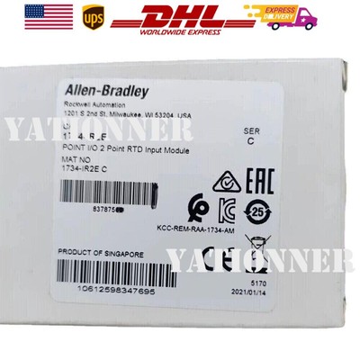 New Factory Sealed AB 1734-IR2E / C Thermocouple RTD Input Module AB 1734IR2E
