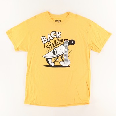 Inkboy Back Stabber Spencers Gifts Solid T-Shirt Yellow Men's L